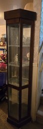 Display Cabinet 4 Glass Shelves 6'h X 10'd