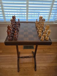 Chess Table Side Table
