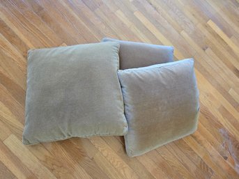 Pillows Cream Set Of 3