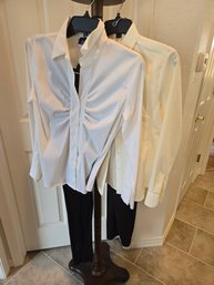 DCC White Top And Black Pant Sz XS-s