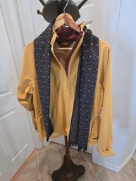 Golite Pullover Yellow Jacket With Scarf