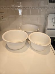 Bowl Mixing Set Of 3 Plastic