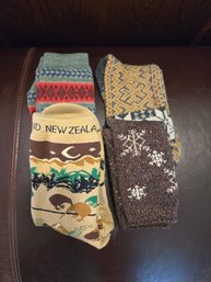 Socks Design Set Of 4 #2