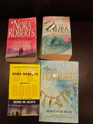 Nora Roberts Books Set Of 4