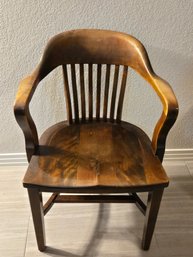 Wooden Club Chair