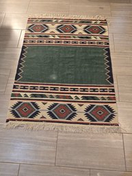 Woven Indian Rug 43'w X 60'l