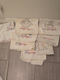 Daily Hand Towels Embroidered