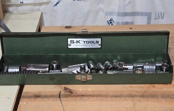 SK Tools Ratchet Set With Green Case