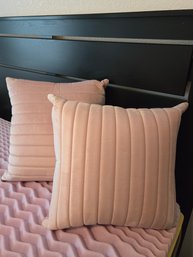 Pillow Decorative Pink Set Of 2