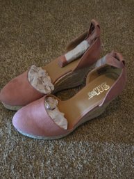 Brash Pink Heels Sz 5