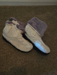 Deerfoams Shoes Cream Knitted Sz5-6