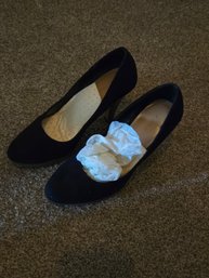 Fiona Black Heels Sz 5