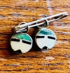 Native American Turquoise Earrings - No Holders/Backs