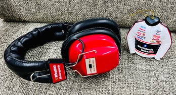 Red Winston Headphones & Goodwrench Ornament