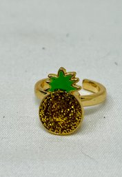 New Super Cute Pineapple Fidget Spinner Ring