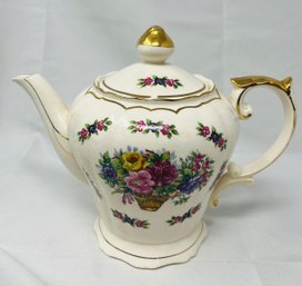 Floral Porcelain Music Teapot