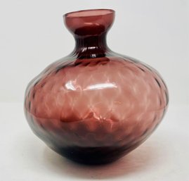 Empoli Amthyest Glass Vase