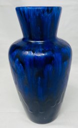 Stunning Blue Lava Glaze 1960s/70s Scheurich Vase