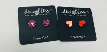 Brand New Dixie Bliss Earrings - Set Of 2