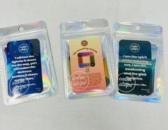 3 Pack Calm Strips - 5 Stickers In Each Pack - Set 2