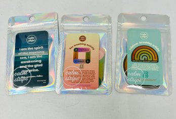 3 Pack Calm Strips - 5 Stickers In Each Pack - Set 3