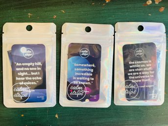 New 3 Pack Of Calm Strips - 5 In Each Pack - Set B