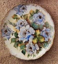 Ucago Floral Plates - Blue Roses
