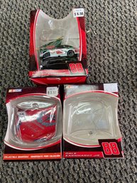 Dale Earnhardt Jr Christmas Ornaments Set Of 3