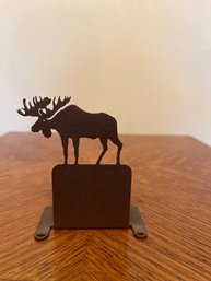 Metal Moose Business Card Holder 4