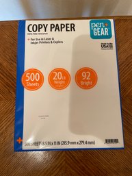 Never Opened Copy Paper 500 Sheets