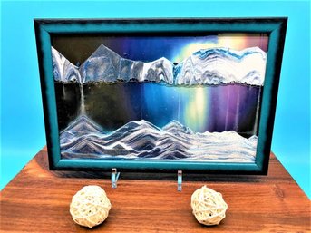 New Aurora Borealis Movie MOVING SAND ART- BY KLAUS BOSCH Medium Size