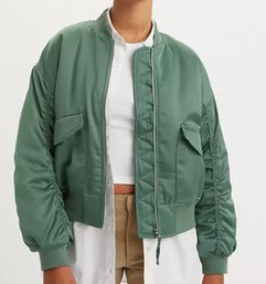 Levi's Women's Andy Tech Jacket In Green Size Medium - Brand-new With Tags