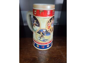 Budweiser 24 Olympic Game Seoul 1988 #2 Stein 07526