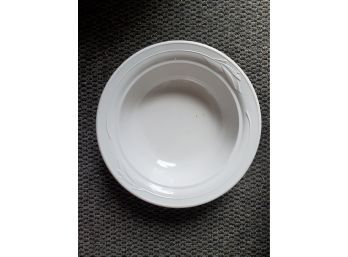 Pier 1 White Serving Bowl