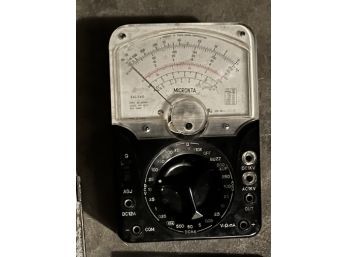 Vintage Microniter Meter