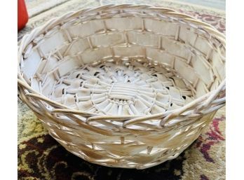 Large Cream Basket