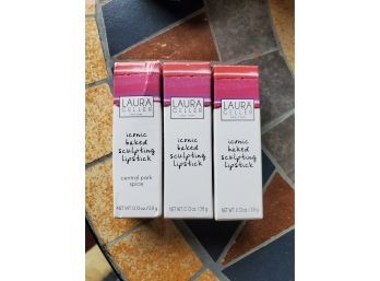 Laura Celler Lip Sticks 3 NEW