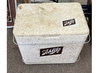 Vintage Schlitz Styrofoam Cooler