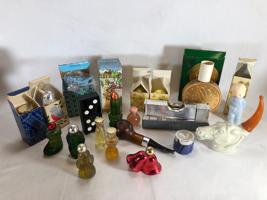 Lot Of 21 Avon Cologne Items, Some With Boxes