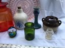Miscellaneous A Lot Of Glass And Ceramic Items, See Pics