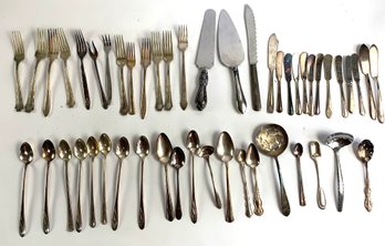 Assorted Flatware Sterling, Silver Plate & Stainless Including Reed & Barton