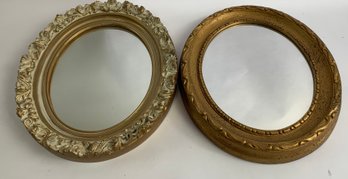 2 Vintage Oval Frames