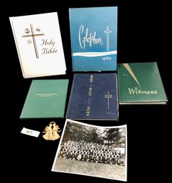 Assorted  Catholic High School Yearbooks And