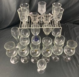 Assorted Goblets & Glasses
