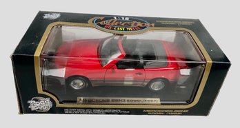 1989 Mercedes Benz  500 SL, Red Die-cast Metal Collectors, Car 1:18 By Roadtough