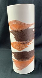 MCM Royal Haeger Ceramic Earth Wrap Vase With Drip Glaze