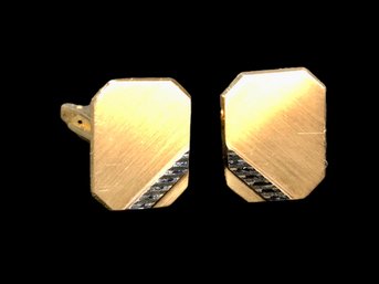 14 K Gold Herman Murle Vintage Cuff Links