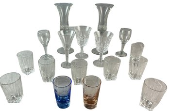 Assorted Shot Glasses And Cordials