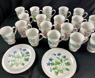 Spring Violet Royal Domino Collection China Made In Japan