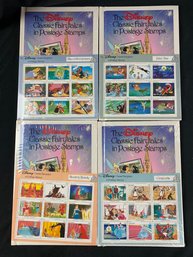 The Disney Classic Fairy Tales In Postage Stamps- Alice In Wonderland, Peter Pan, Sleeping Beauty, Cinderella